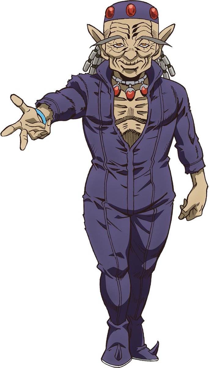 FicOldManOTD's tweet photo. Today’s Old Man is Kenzou from JoJo’s Bizarre Adventure https://t.co/XTwqbBvMkf