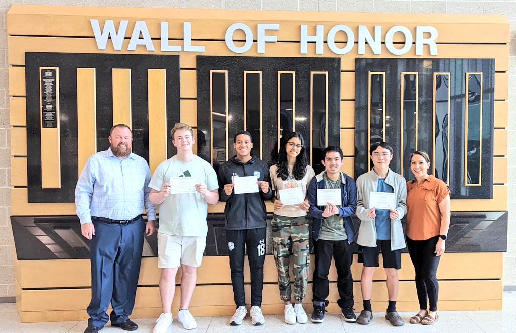 ShadowCreekHS's tweet photo. Congratulations to Bao Dongchau, Sandhya Mahesh, Andrew Mooney, Ryan Gabriel Piansay, and 
Ethan Wiltz on being named finalist in the 2023 Competition for the National Merit Scholarship Award!! Fins Up!!!🎉🦈 https://t.co/lUEjvzwYDp