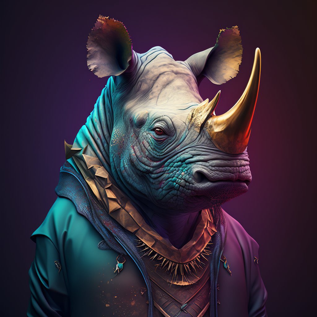 💫#NFTGiveaway💫
🔹2 x Winner $SOL
🔹3 x WL

1⃣ Follow @ClubRhinoceros &amp; <a href="/busraeth/">Büsra.eth</a>
2⃣ Like &amp; RT 
3⃣ Tag 2 friends 

For Discord : discord.gg/Tda3tfExk9

Ends in 24 hrs⌛️ 

#NFTs #NFTCommunity #ad