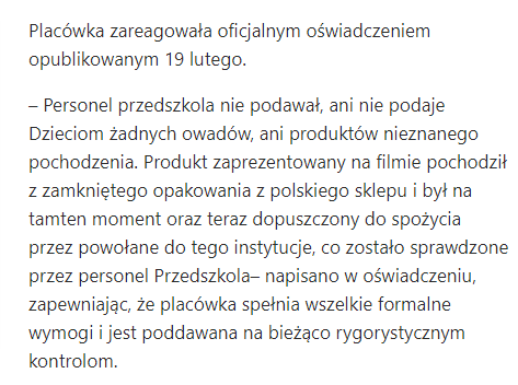 DolnyMokotow's tweet photo. Afera we Wrześni.
Na FB Przedszkola „Miś Uszatek” jest nagranie z XI'22 - migawki zdj. z zajęć, na których dzieci miały do czynienia z jadalnymi owadami.
Mogły je zobaczyć i... zjeść.
Przyniosło je jedno z dzieci za zgodą rodziców.
Była to "nie lada ciekawostka".🙄
#robale https://t.co/GLA51w1o8A