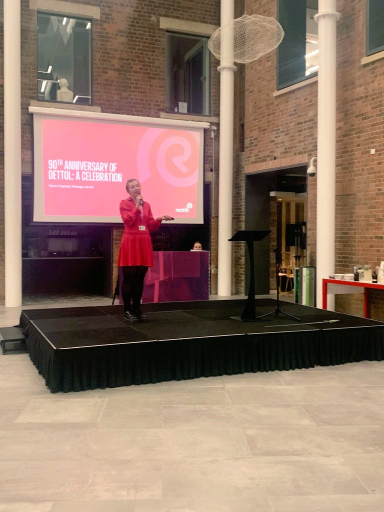 Last night I was able to celebrate the 90th anniversary of Dettol with the <a href="/ThisIsReckitt/">Reckitt</a> Health Leadership Team! Amazing opportunity to talk about Hulls heritage and the push over the last 90 years for as health as a right not a privilege.