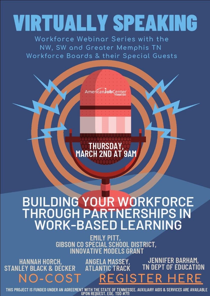 IHS_GibcoTN's tweet photo. Join IHS Director, Emily Pitt and other panelists as they share their best practices in Work Based Learning!
https://t.co/ef7wommPbp https://t.co/JPd5FAxmRh