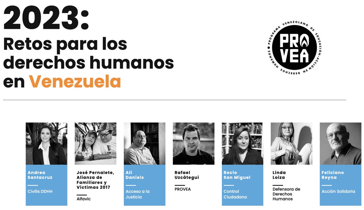 _Provea's tweet photo. . @lindaloaiza24 es defensora, abogada y sobreviviente de la violencia feminicida. 

Más información en nuestro especial 2023, junto a 7 defensores que responde sobre las amenazas y expectativas para este año.

▶️ https://t.co/2JWCHFo7Ry https://t.co/BByERsr7y1