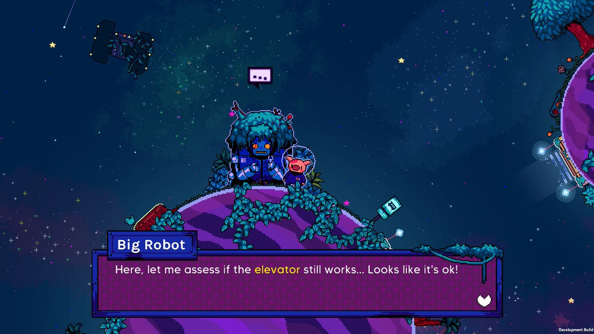 garoastudios's tweet image. O jogo que fundou a Garoa está chegando em breve na Steam em full release!

Astro Pig é o nosso puzzle platformer lo-fi sobre Buyk, um porquinho astronauta que explora o Universo com sua nave inteligente 🚀

Dezenas de fases, NPCs, minigames e mais – sigam a gente pra ficar de 👀