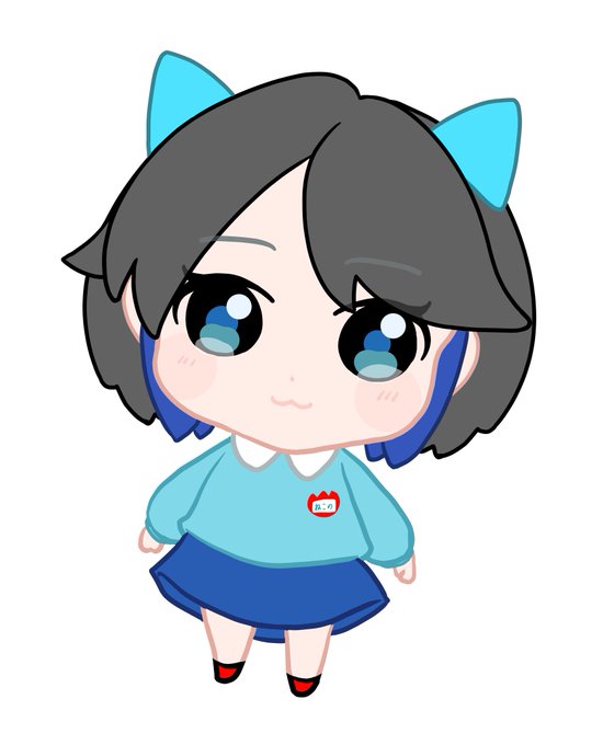 前に描いたneconoさんの代理アイコン 