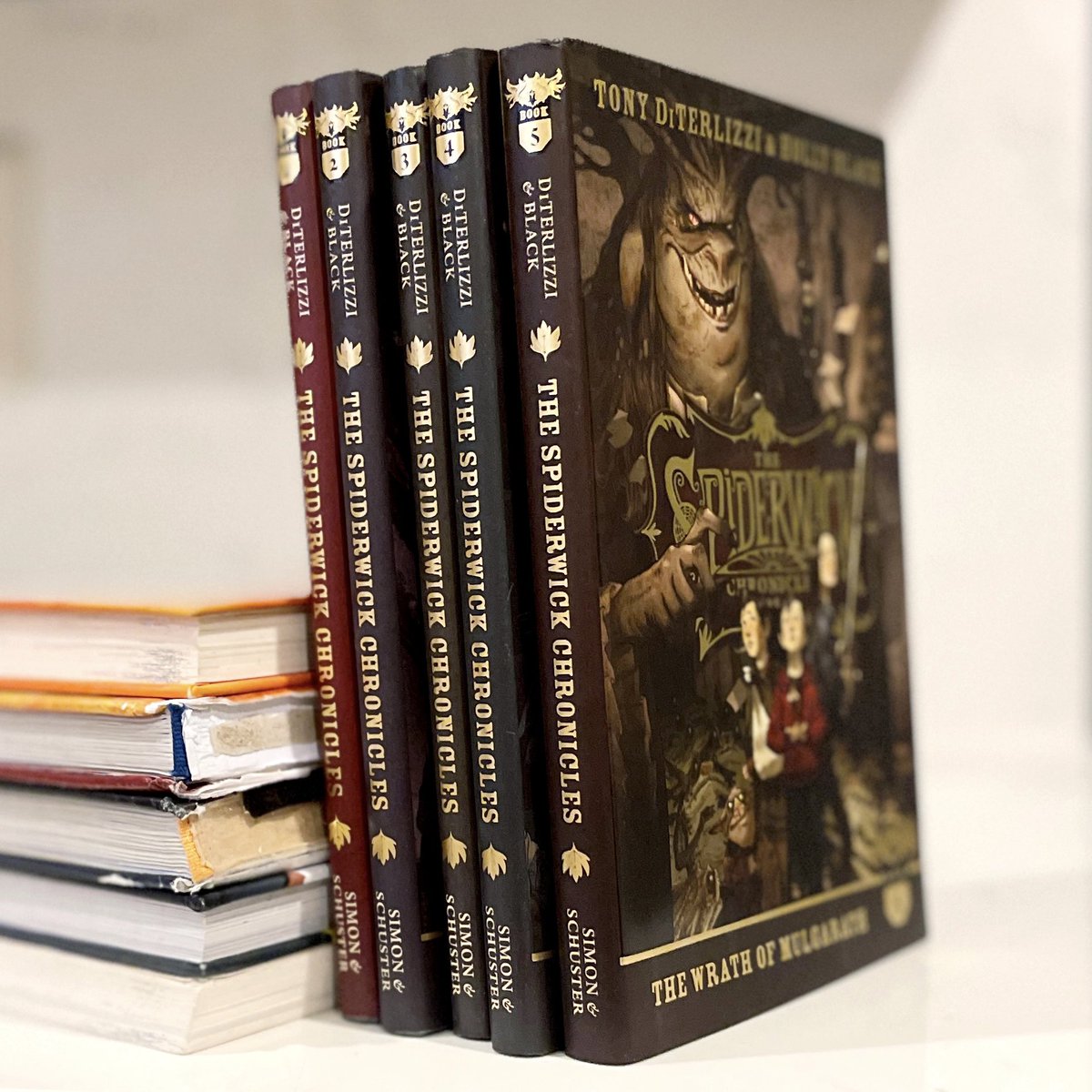 VHE students are invited on an epic adventure thanks to author <a href="/TonyDiTerlizzi/">Tony DiTerlizzi</a> who sent our library copies of his Spiderwick Chronicles. These are going to be some very-well checked out books! Don’t you think, <a href="/MsDReadsTooMuch/">Taylor Deushane Klinefelter</a>?!

#virginiahighlandelementary #spiderwickchronicles