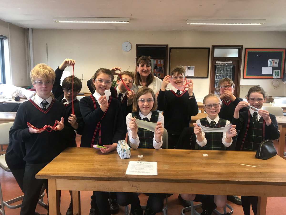 ShebbearCollege's tweet photo. Prep 6 have been loving their Science lessons and last week made slime and plastic (and lots of mess!)
#science #year6 #shebbearprep #makingslime #chemistry #scienceexperiments https://t.co/wLFyAS2Clt