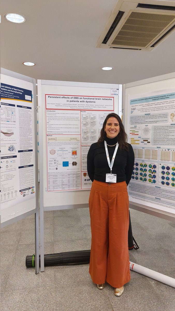 Presenting the project in collaboration with the University of Calgary in Dr. Kiss lab, during my internship, at the Brain Stimulation conference in Lisbon. #brainstimulation #BrainStimConf 
So excited about this event!