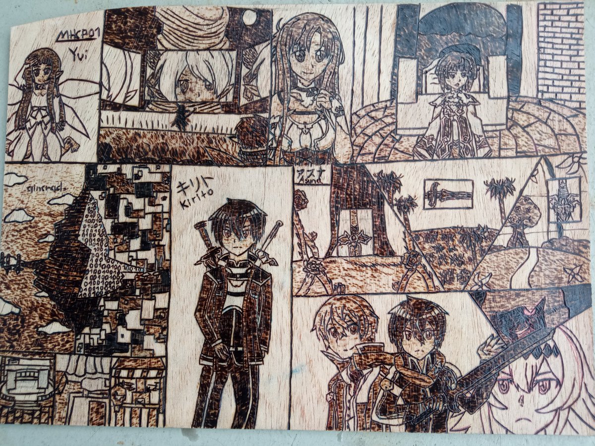 Demon_Fox_Freak's tweet photo. A very big burned fanart of the sao game universe! 
Hollow Fragment, Lost Song, Hollow Realization, Alicization Lycoris and the upcoming Last Recollection! I cant wait to play it.

Digital + Water Paint versions in Progress!

@sao_anime #SwordArtOnline #Fanart #Anime https://t.co/mpzIMbfa1e