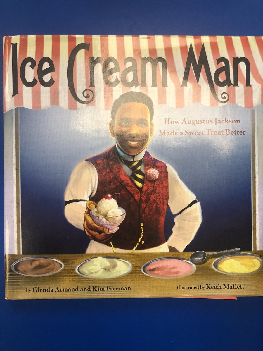 CollsCatts's tweet photo. Thank you @hvisdas for sharing a new favorite book with 4th grade! We loved learning about Philadelphiaβs βIce Cream Man,β Augustus Jackson!π¦π¨π§@SamanthaKehner #sharpsharks #collsedu https://t.co/m4tbnQcj7h