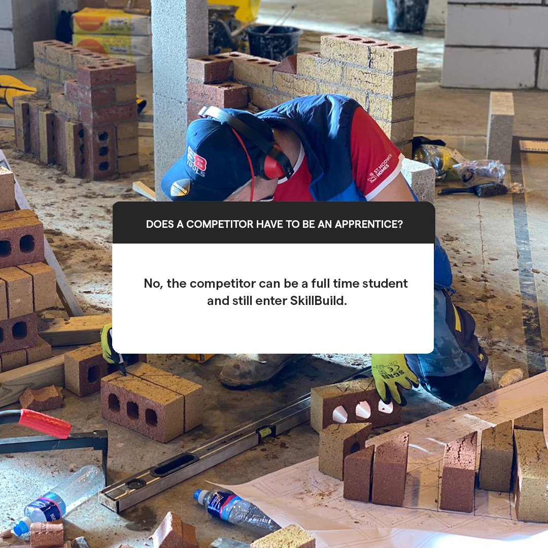 GoConstructUK's tweet photo. In case you don't know #SkillBuild is the largest #ConstructionCompetition for UK apprentices and full-time learners and this year, there are 10 trades competing. π§±βοΈ
It's an opportunity to learn new skills and compete against like-minded individuals. π https://t.co/qLmXSNqgPq https://t.co/auUtNKlVC7