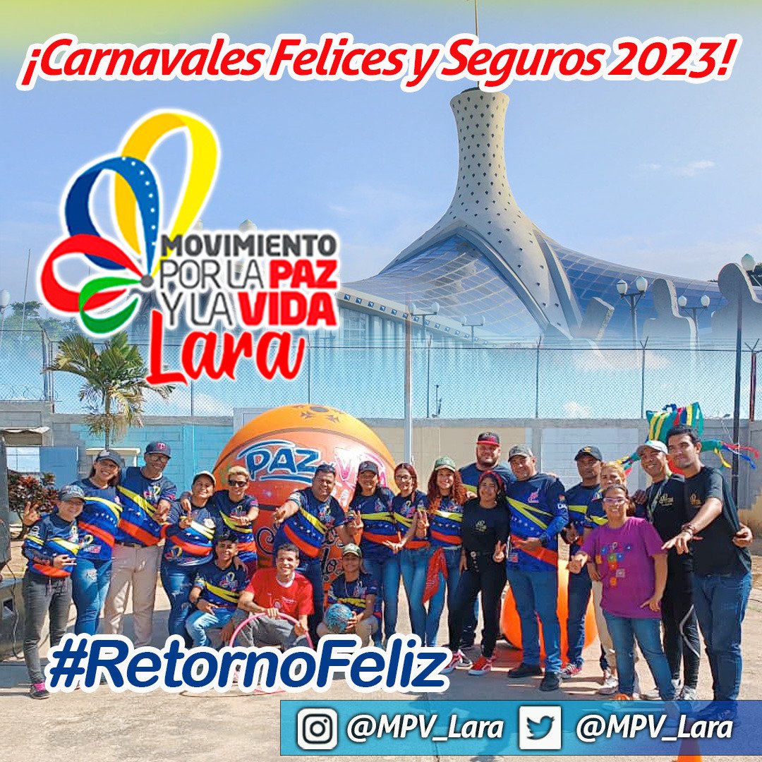 MPV_Lara's tweet photo. #22Feb En este #RetornoFeliz les deseamos un excelente inicio de semana.
¡Somos Paz y Vida!
@vargas_mimou @fundacion_mpv
@AdolfoP_Oficial @Miguelangel_gch @Educacionlara @NicolasMaduro https://t.co/bvjv9HujLV