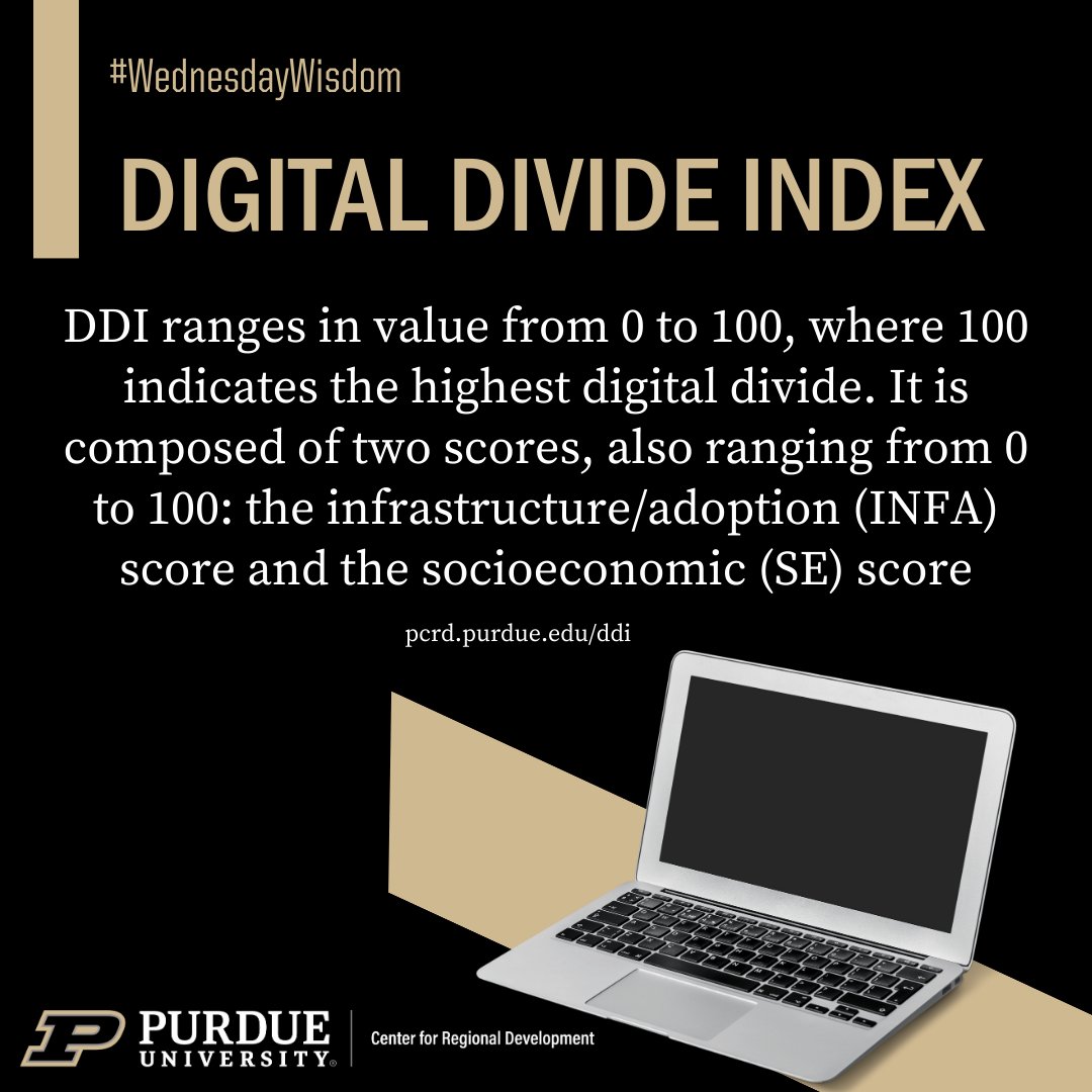 Purdue Center for Regional Development on Twitter "The Digital Divide
