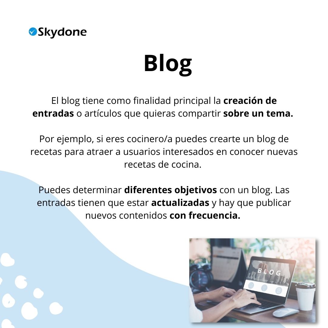 skydone's tweet photo. ¿Quieres crear una web para tu empresa pero no tienes claro qué tipo de web es la mejor opción? En este post descubrirás los diferentes tipos de webs y cuál es la opción idónea según el tipo de negocio. 
👉Desliza el carrusel y ¡descúbrelo! https://t.co/SiClLx6Ebq