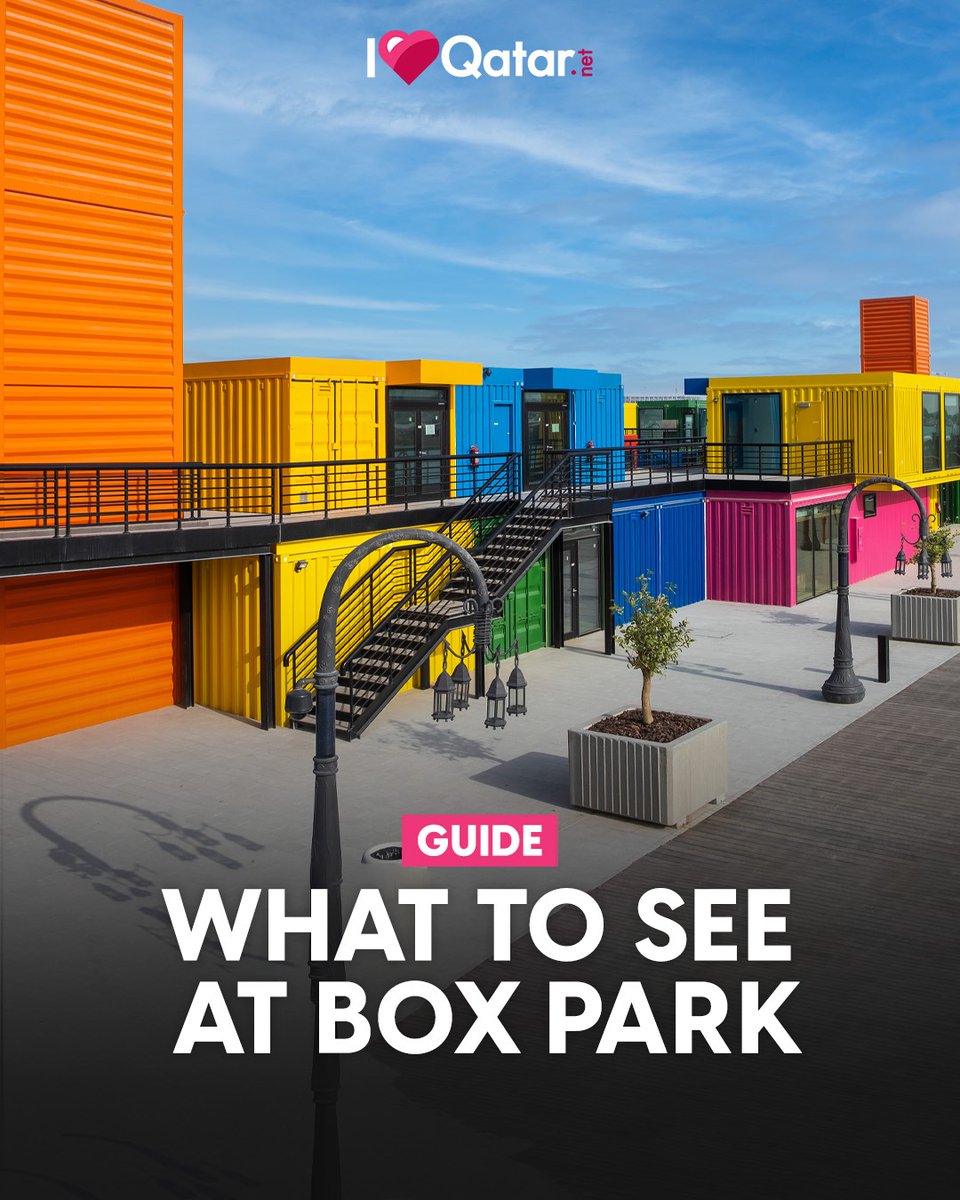 ILQLive's tweet photo. π Check out Box Park and its colourful containers, cafes and beach views!
For more such guides, click the link in our bio or visit https://t.co/DU9Q8ZVLSH! π
#Qatar #ILoveQatar #ILQLive #ILQ #ILQGuide #QatarGuide #DohaQatar #QatarDoha https://t.co/Wh80EQ5Jez