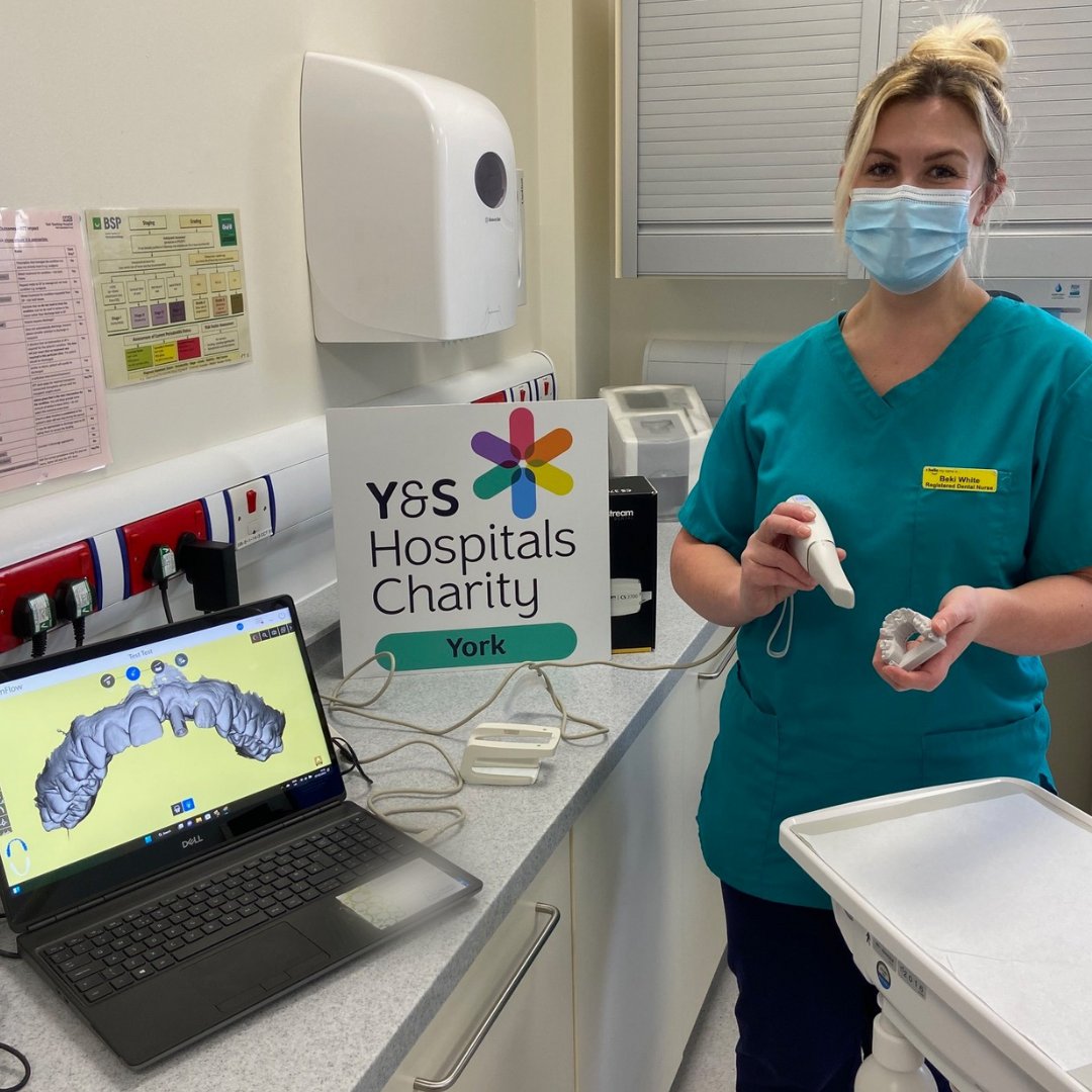 Thanks to your donations, funding has been provided to purchase an innovative 3D digital intra-oral scanner to take digital scans of patients’ teeth and surrounding structures!

Read more 👉ow.ly/lJaZ50MUbcJ