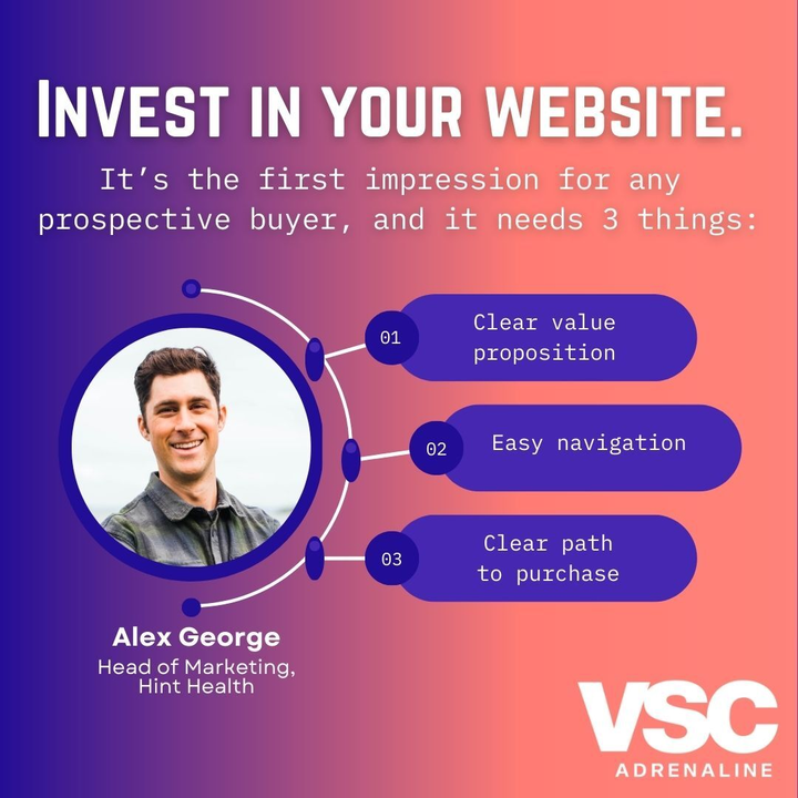 New interview with <a href="/the_AlexGeorge/">Alex George</a>, of Marketing at <a href="/HintHealth/">Hint Health</a>, where he lays out the metrics startups need to be focused on: lead conversations, the right MQLs and measuring ROI 

📈  Learn more here bit.ly/41k46Hh