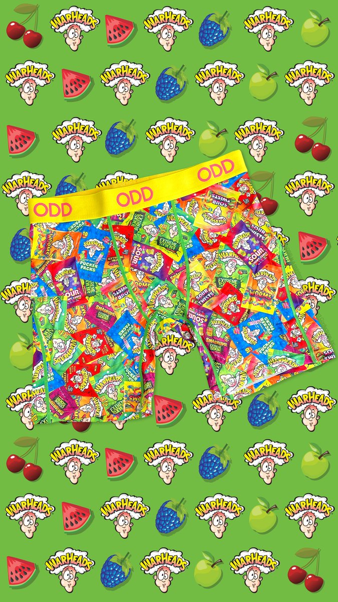 OddSoxOfficial's tweet photo. Dare to be sour😛

#Warheads #WarheadBoxers #OddSox #OddBoxers #SourCandy #BoxerBriefs #FunBoxers #CandyBoxers https://t.co/PNFyUDQbca