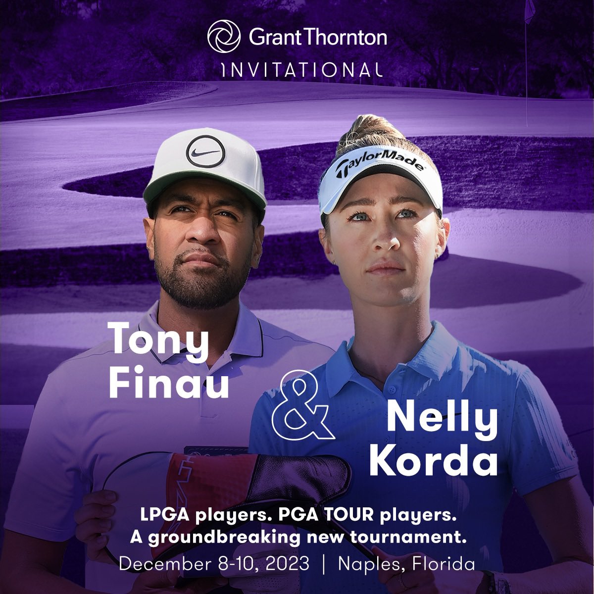 Nelly Korda (@nellykorda) on Twitter photo Can’t wait to partner up with Tony Finau at the inaugural Grant Thornton Invitational this December to take on fellow GT Ambassadors Rickie Fowler and Jess Korda along with other top talent across the PGA TOUR and LPGA in this new mixed team event! Can’t wait to partner up with Tony Finau at the inaugural Grant Thornton Invitational this December to take on fellow GT Ambassadors Rickie Fowler and Jess Korda along with other top talent across the PGA TOUR and LPGA in this new mixed team event!