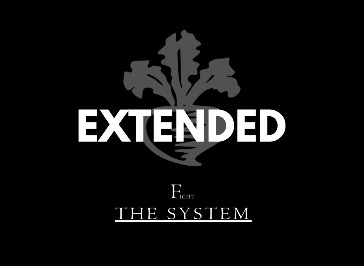 Fight THE SYSTEM extended until 11th March We have been overwhelmed & humbled by your response & passionate feedback Thank you so much it means an awful lot! We are opening this project up for two more weeks as we know some of you haven't been able to book due to its popularity