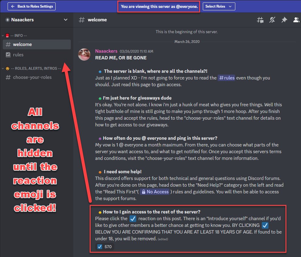 How to Hide Channels in Discord