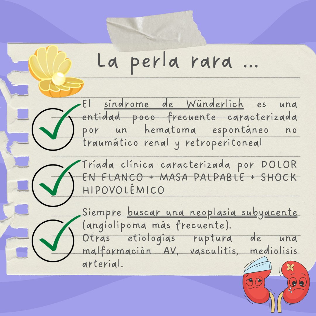 CEA_HIBA's tweet photo. Se realiza angiografía de urgencia con embolización de pseudoaneurisma renal. Compartimos dos perlas clínicas a raíz de este caso, el Síndrome de Wünderlich, entidad como se conoce este escenario y el manejo de la anticoagulación en pacientes usuarios de DOACs. https://t.co/iFJgHPcPEd