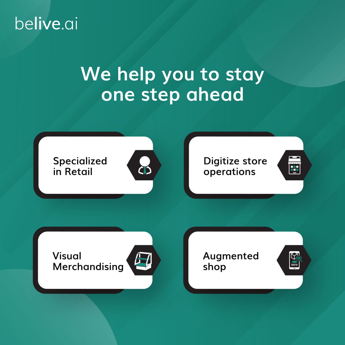 We offer turnkey solutions that provide real-time data about out-of-shelf situations, planogram compliance, heatmaps, price product compliance, merchandising, team performance, and more.

#retail #retailai #visualmerchandising #Beliveai #technology #future #ai  #aitechnology