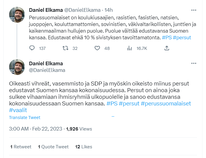 MatiasTurkkila's tweet photo. Kuka sulkeekaan ulos ja ketä, @DanielElkama? 😄

#ihanOikeasti #suvaitsevaisuus #greenthinker https://t.co/RiB2GSZvcf