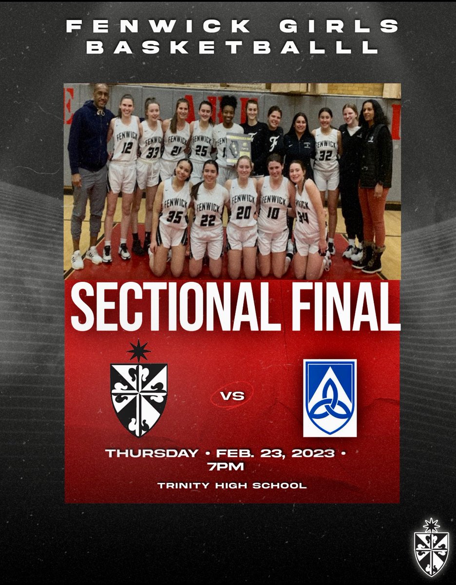 Fenwick High School on Twitter "FRIARS V. BLAZERS Girls' basketball