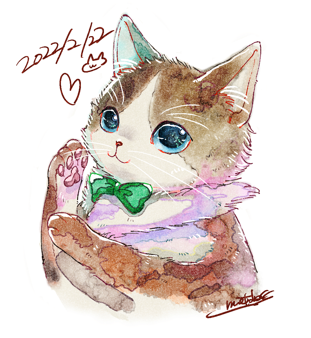 「#猫の日 #猫の日2023 」|メトレス🎨📢🪖👀のイラスト