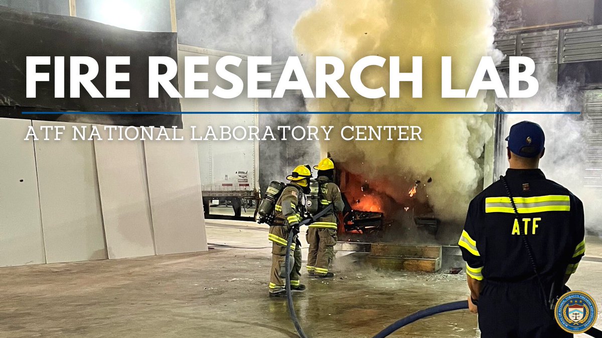 Amit Jha on Twitter "RT ATFHQ ATF’s Fire Research Laboratory is the