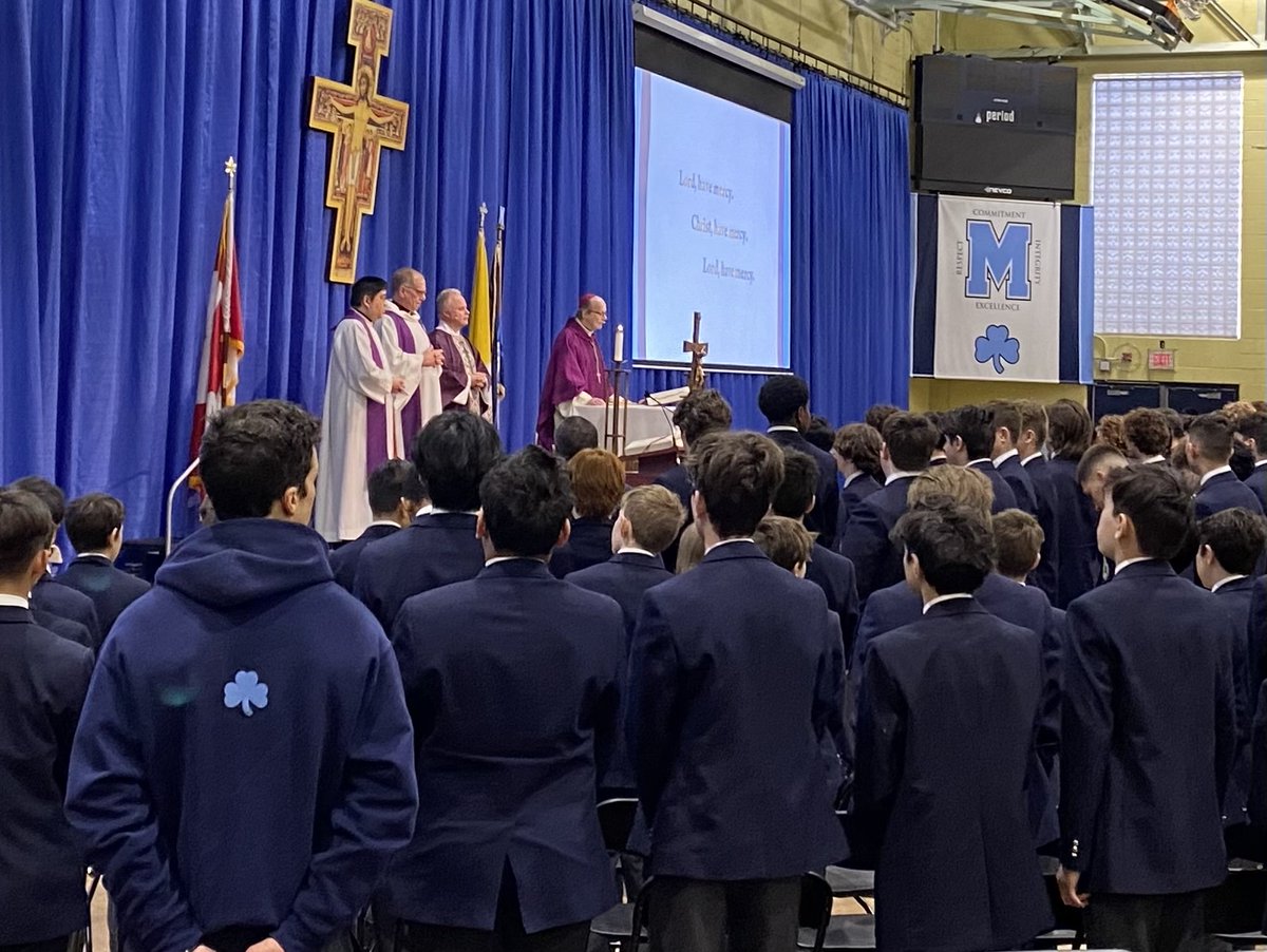 SMCS1852's tweet photo. #HappeningNow Today, we celebrate Ash Wednesday and the beginning of the holy season of Lent. Thank you to Bishop Kasun, CSB, Fr. Leung, CSB, Fr. May, CSB, and Deacon Tunney for celebrating mass with our community.
Watch our livestream: https://t.co/tRwXX2y6u6
#teachmeGDK https://t.co/kTgYnUGfVZ