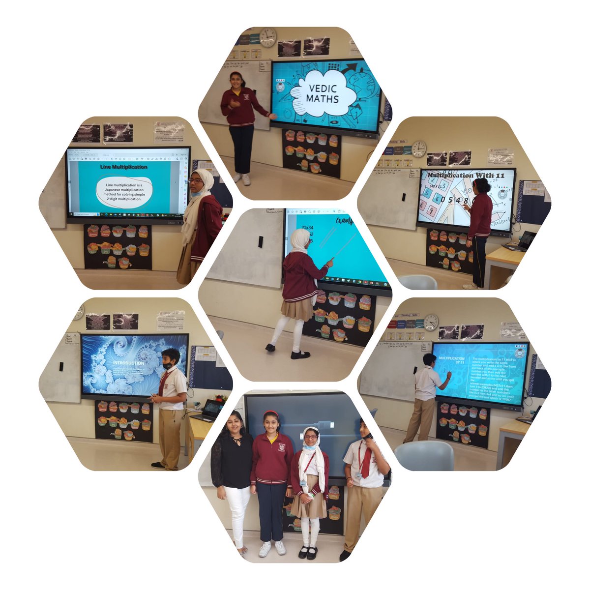 SelvanayakiG's tweet photo. “Change is the end result of all true learning.”-could be seen #PACTShowcase2023 @gemsnms_alkhail
@Grade- 6,7&8 today showcased their learning during Vedic Math @JayarajVenetia @Fatima_Martin @StellaLadislaus https://t.co/UotMbSrrR7
