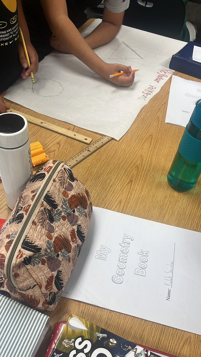 Using group roles from our PLC this week to guide student conversations in geometry! 

Love watching them take ownership of their learning and keep their teams on task!