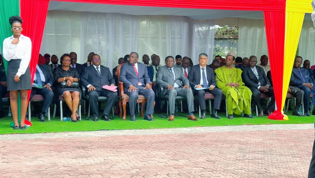 Capef_officiel's tweet photo. Le Ministre de l’Agriculture et du Développement Rural préside ce 22 février 2023 à Douala, la double cérémonie d’inauguration officielle du nouveau siège de la Délégation Régionale CAPEF pour le Littoral et de pose de la première pierre de la construction d’un immeuble R+13 https://t.co/RrRLWrqLIe