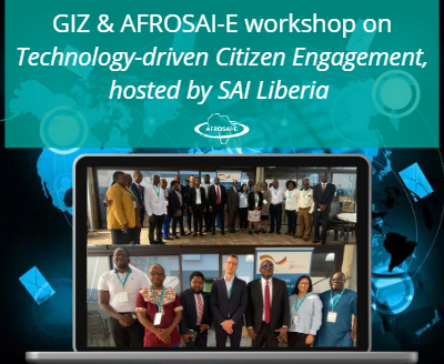 As part of a collaborative <a href="/GFGinAfrica/">Good Financial Governance in Africa</a> &amp; <a href="/AFROSAIE/">Afrosai E</a>  project to support SAIs in engaging citizens, SAI Liberia is hosting a Technology-driven Citizen Engagement workshop. The SAIs of Liberia, Kenya, Botswana, Uganda and Ghana are exploring using technology to enhance the work.