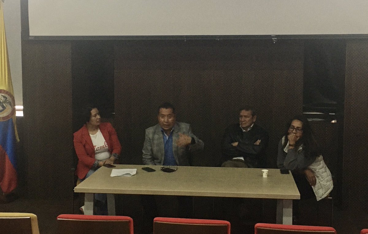 investigacionud's tweet image. En este momento se adelanta la activación del #Convenio entre la @udistrital y @CanalCapital con la presencia de la directora del #CIDC, el coordinador de la carrera de Comunicación Social y Periodismo y el rector @gtarazona1