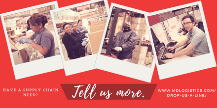 #collaboratewithus. With 26 years of #supplychain expertise, reach out to our team of #logistics experts, today! #theMDexperience
mdlogistics.com/drop-us-a-line/