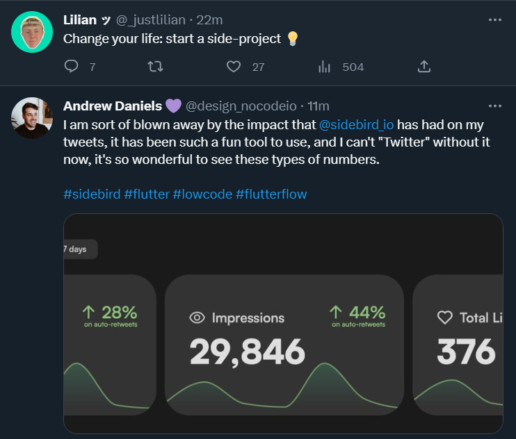 jjordy's tweet photo. @_justlilian Twitter algo doing it's thing https://t.co/F98ItzLJPU