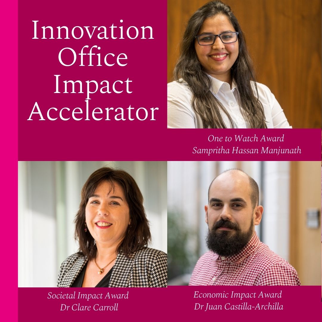 Galway_Innovate's tweet image. After 15 weeks of coaching, our 10 finalists presented their research enterprise videos to our panellists David Murphy, Suzanne Moloney @HS_Suzanne, Sandra Ganly @SandraGanly and John Power to finish off a fantastic Impact Accelerator. Congratulations to all #ImpactAccelerator