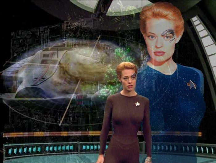 Resistance is futile Happy Birthday to Jeri Ryan     