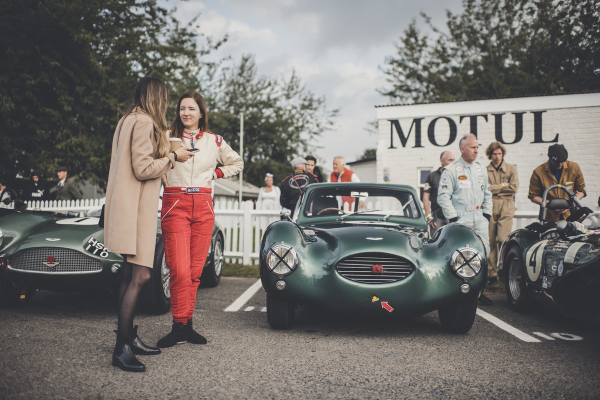 One extremely rare car that grabs a lot of attention at Goodwood Revival is the 1953 Aston Martin DB3 Coupe. Were you aware of this beauty? #AstonMartin #GoodwoodRevival