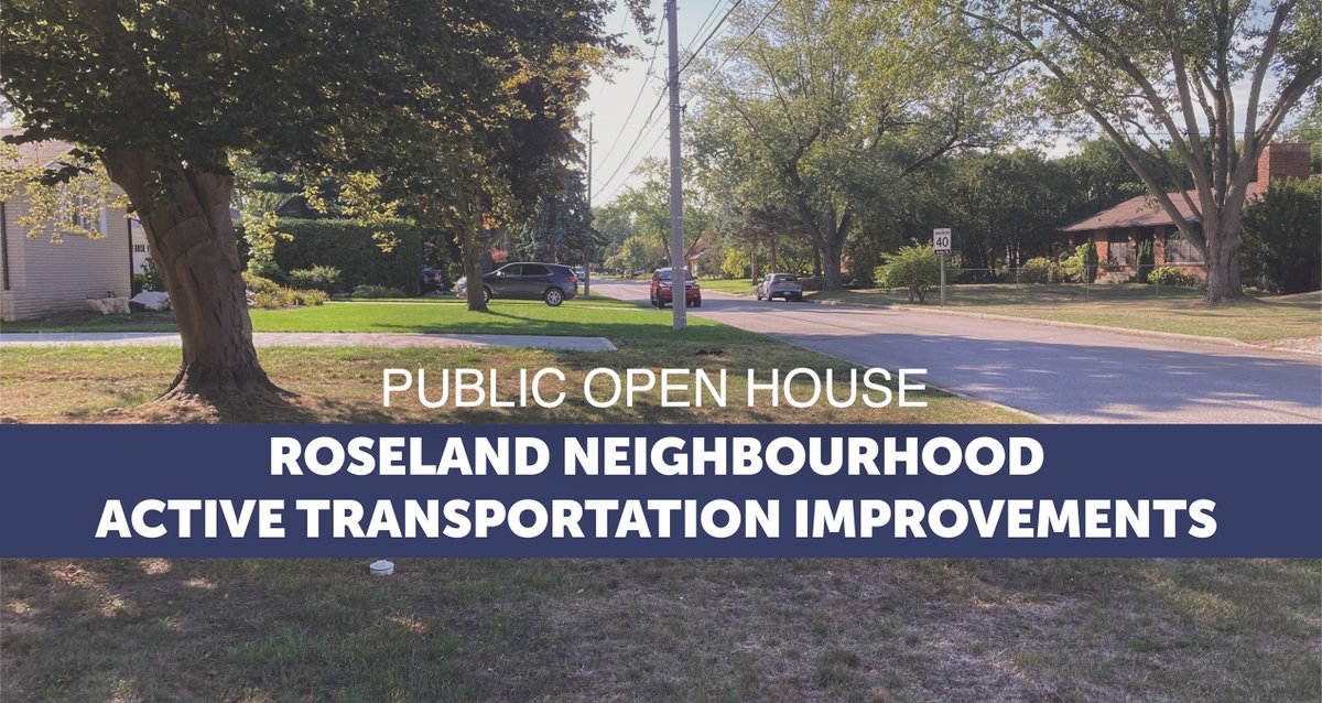 City of Windsor on Twitter "Residents and property owners on Roseland