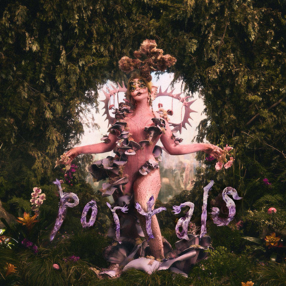 Melanie Martinez has reveal the cover art of her third album "Portals".

— The album will be released on March 31st.