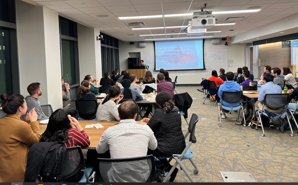 Thank you to Dr. Raul Necochea for speaking at our Monday Night Seminar!! #unc #uncmdphd #mdphd #seminar