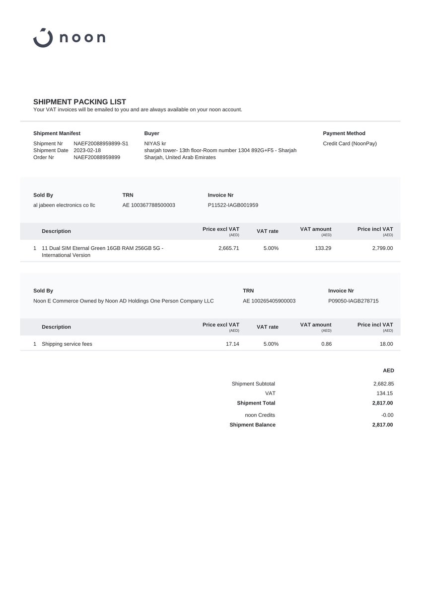 Niyasrazaq's tweet image. Disappointed with @noon @noon_cares selling me a fake product that does not meet the product description on their website. Even worse, they declined my refund request despite proof of return. Cheating customers is not acceptable
 #fakeproduct #refundneeded #cheatingnoon #noon