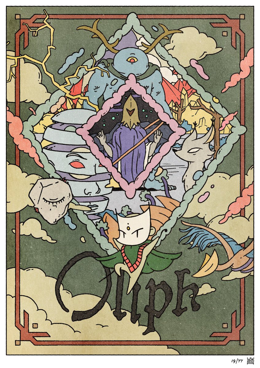 Opensailor_'s tweet photo. I love this work of art @vyzorro . Can't wait for the #Oliph print https://t.co/6zPniistnV