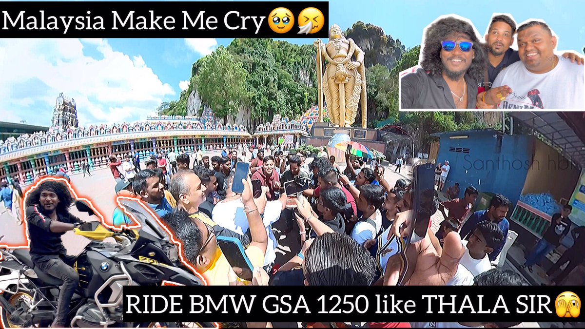 Santhosh_hbk5's tweet image. youtu.be/19AUP-J-HsM            Full video in YouTube ✝️☪️🕉🇲🇾Malaysia Make Me 🥹Cry Meet up done😌 #hbk #ajsquad #ttf #thala #malaysia #santhoshhbk #love #tfc thanks @iamrahman_offl mama❤️
