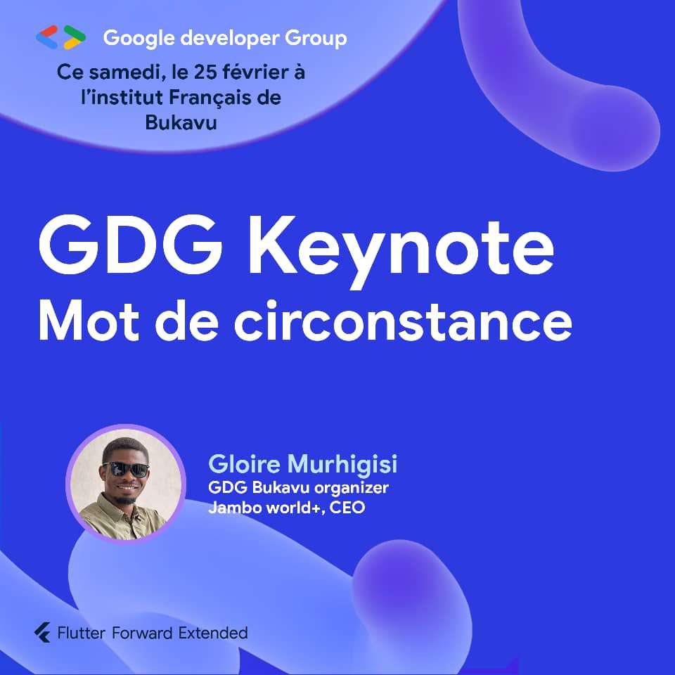 JamboWorld's tweet photo. Atelier sur le développement des appli multiplateforme modernes pour différents Systèmes d’exploitation à partir d'une seule base de codes @FlutterDev
📆 25 FEV 2023
🕒 9H00
🏠 Institut Français de Bkv
#JamboWorld #FlutterForwardExtend #FlutterForward
@TheoKASI @gloiremurhigisi https://t.co/BrssvFWQ4j