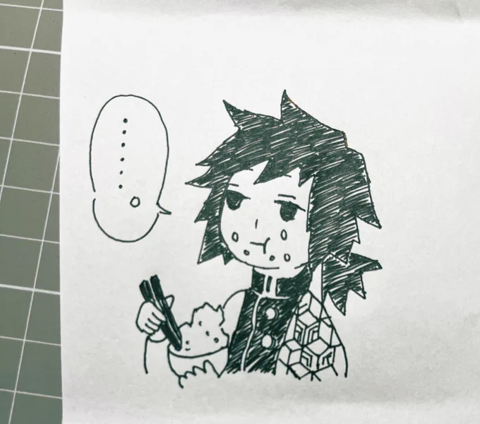 これアチラで描いたけど、こっちで出すべきだったかな。

🌊ファンはこのシーン絶対出ること期待してるよね‼️

ボールペン一発描き。原作模写。 